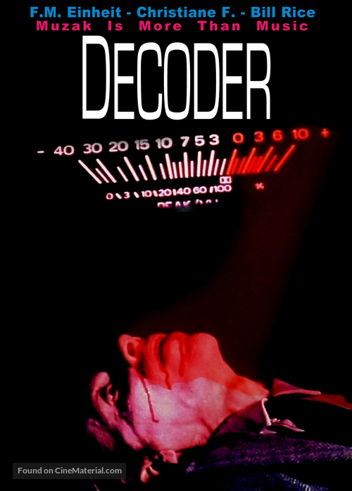 Decoder - German Movie Cover