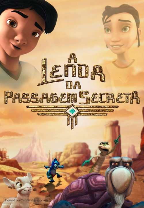 The Legend of Secret Pass - Brazilian Movie Cover