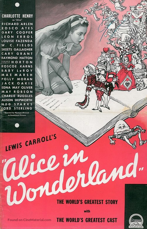 Alice in Wonderland - poster