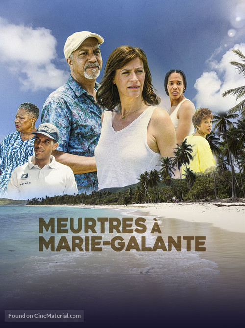 &quot;Meurtres &agrave;...&quot; Meurtres &agrave; Marie-Galante - French Movie Cover