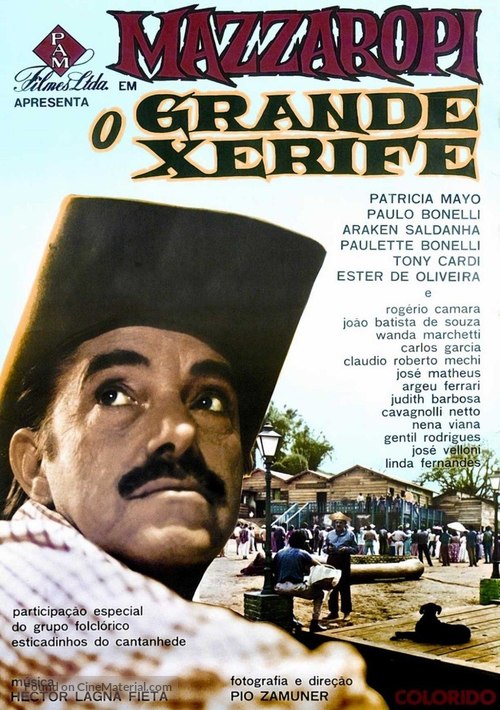 O Grande Xerife - Brazilian Movie Poster