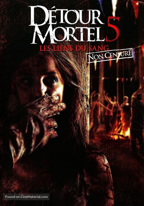 Wrong Turn 5 - French DVD movie cover