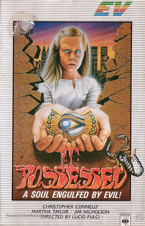 Manhattan Baby - VHS movie cover