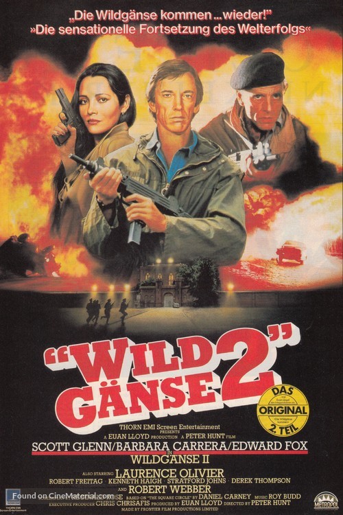 Wild Geese II - German Movie Poster