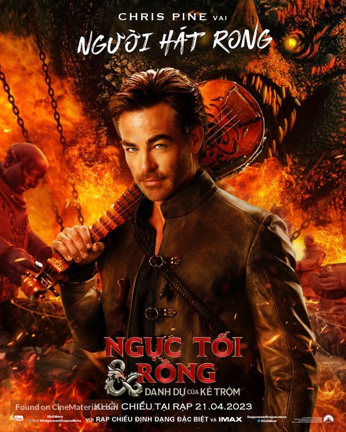 Dungeons &amp; Dragons: Honor Among Thieves - Vietnamese Movie Poster