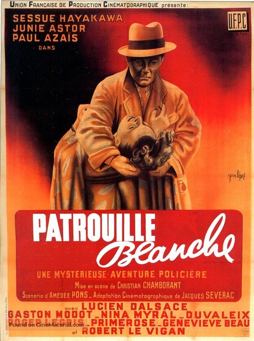 Patrouille blanche - French Movie Poster