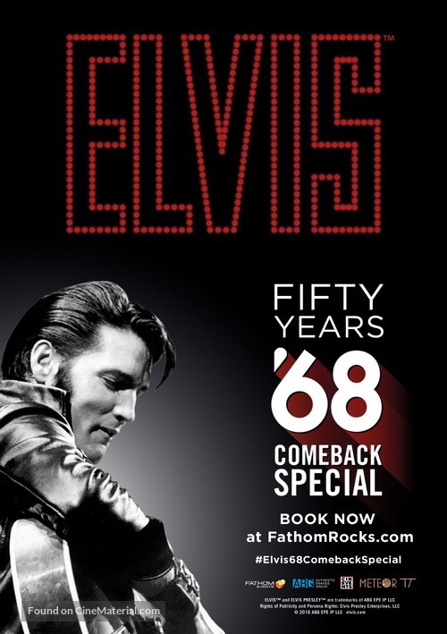 The 50th Anniversary of the Elvis Comeback Special - Movie Poster