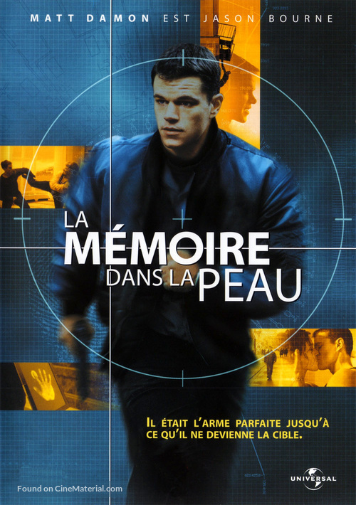 The Bourne Identity - French DVD movie cover