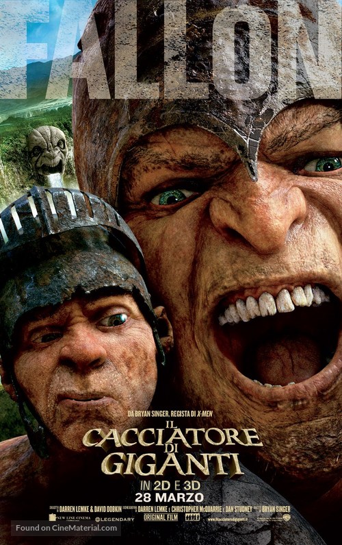 Jack the Giant Slayer - Italian Movie Poster