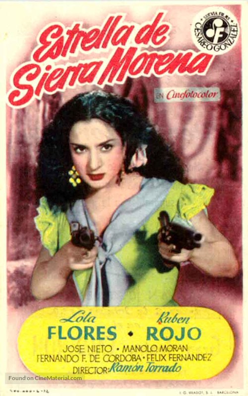 Estrella de Sierra Morena - Spanish Movie Poster