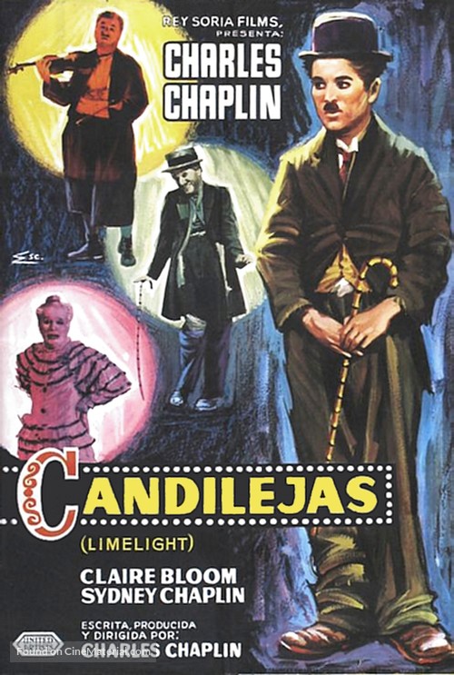 Limelight - Spanish Movie Poster