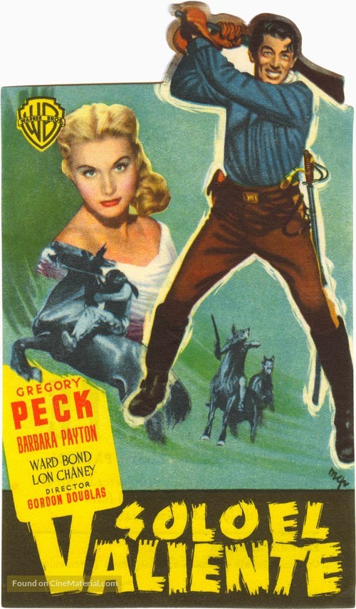 Only the Valiant - Spanish Movie Poster