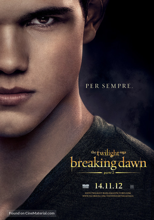 The Twilight Saga: Breaking Dawn - Part 2 - Italian Movie Poster