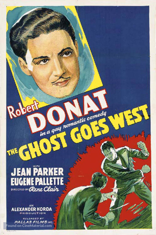 The Ghost Goes West - Movie Poster