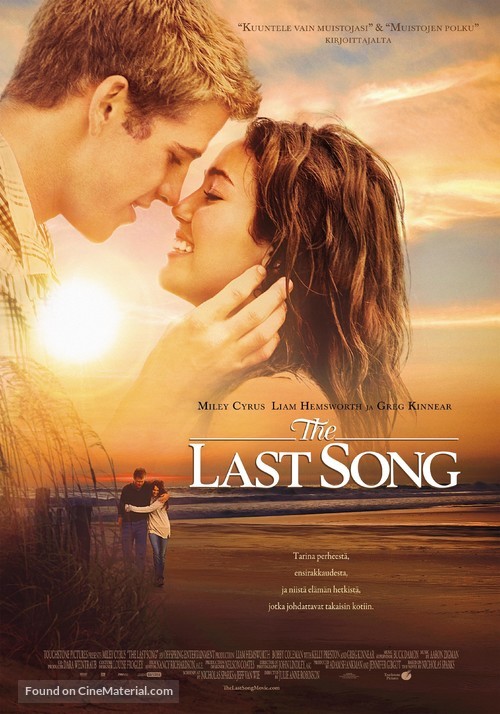 The Last Song - Finnish Movie Poster