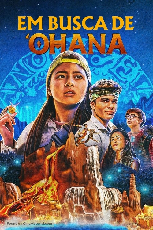 Finding Ohana - Brazilian Movie Cover