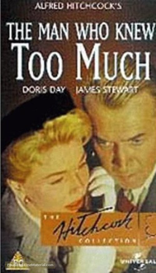 The Man Who Knew Too Much - British VHS movie cover