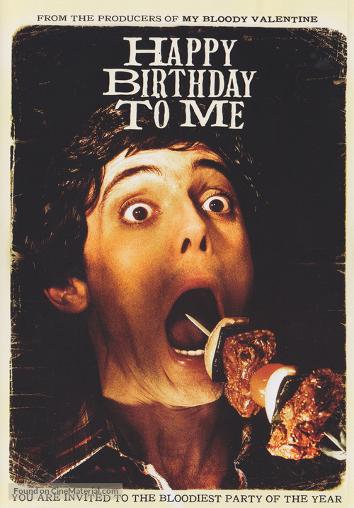 Happy Birthday to Me - DVD movie cover