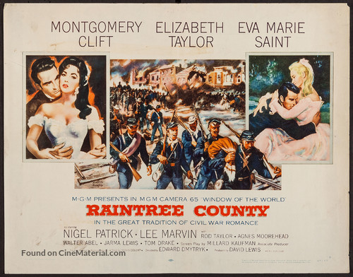 Raintree County - Movie Poster