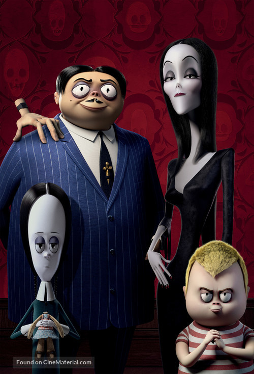 The Addams Family (2019) key art