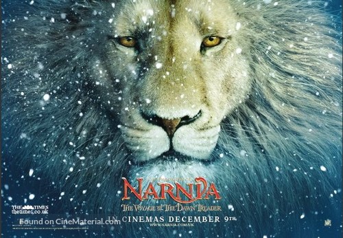 The Chronicles of Narnia: The Voyage of the Dawn Treader - British Movie Poster