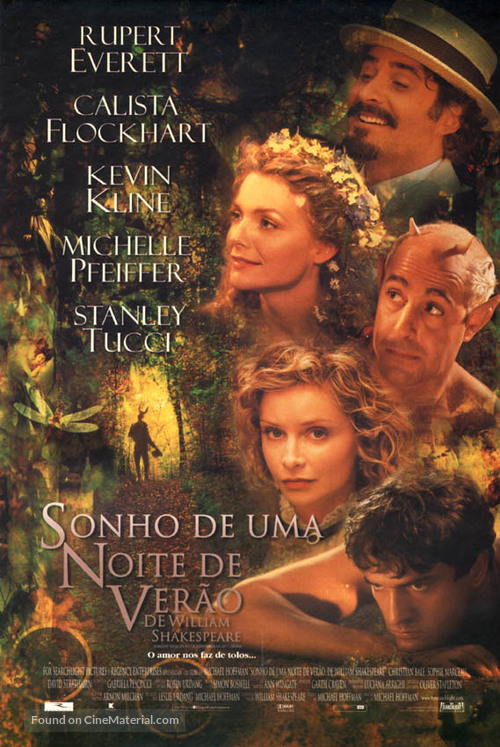 A Midsummer Night&#039;s Dream - Brazilian Movie Poster