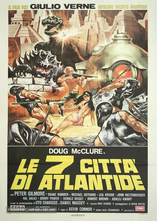 Warlords of Atlantis - Italian Movie Poster
