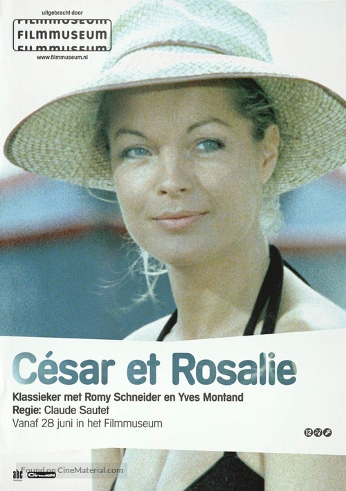 C&eacute;sar et Rosalie - Dutch Movie Poster