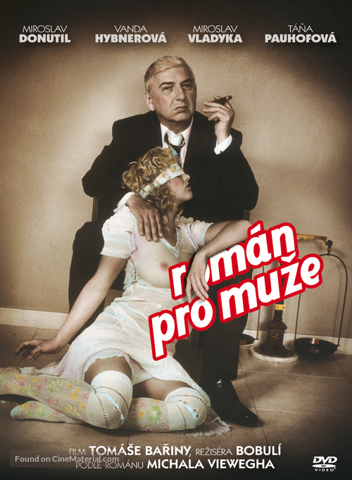 Rom&aacute;n pro muze - Czech DVD movie cover