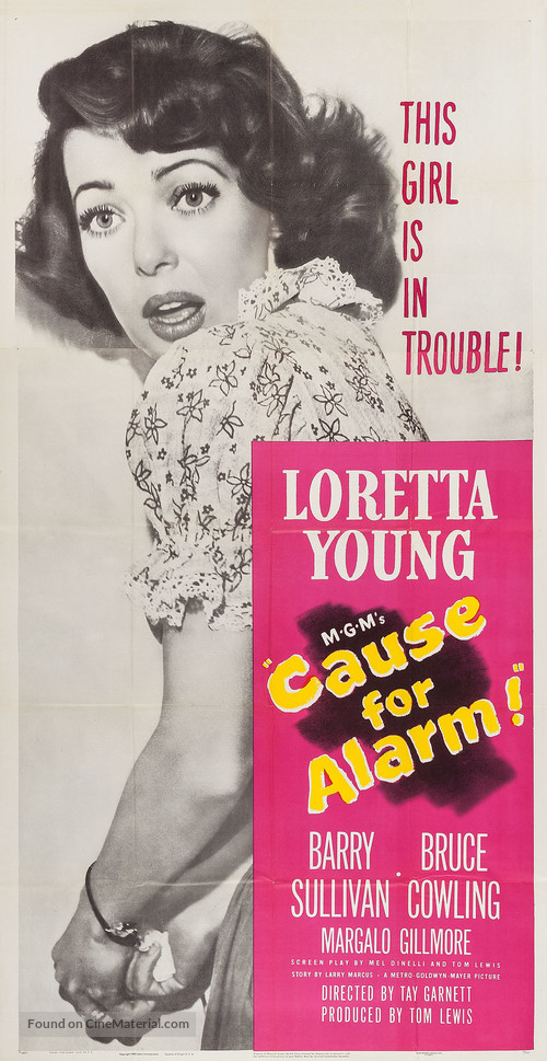 Cause for Alarm! - Movie Poster