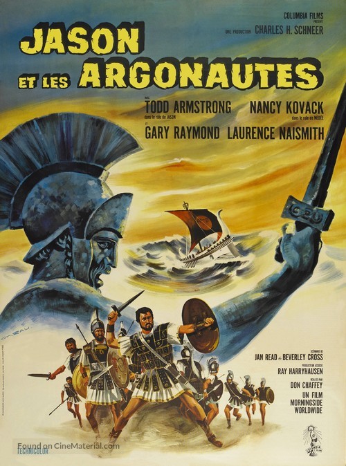 Jason and the Argonauts - French Movie Poster
