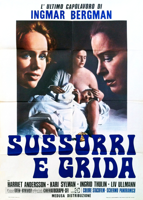 Viskningar och rop - Italian Movie Poster
