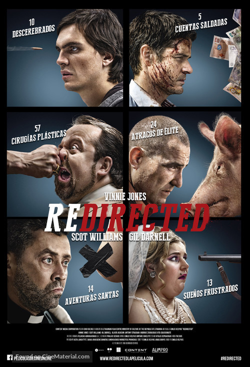 Redirected - Spanish Movie Poster
