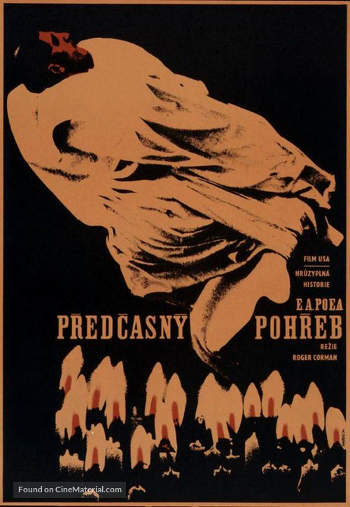 Premature Burial - Czech Movie Poster
