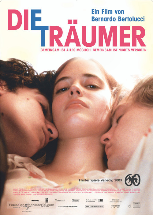 The Dreamers - German Movie Poster