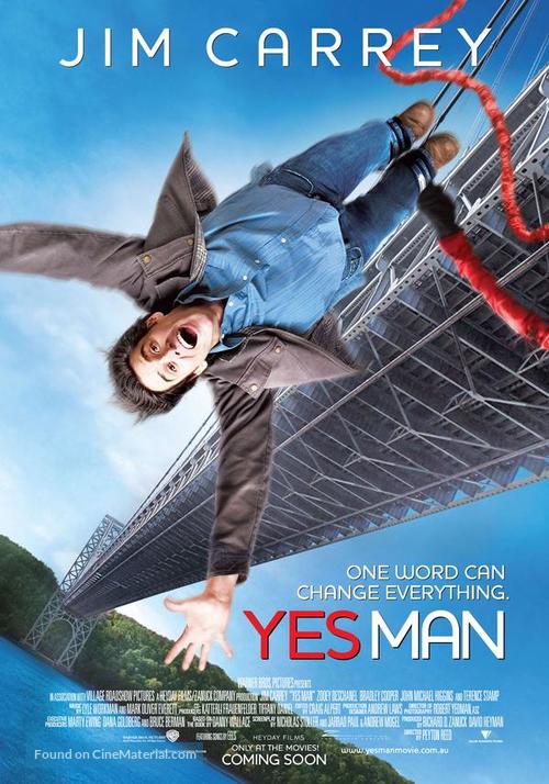 Yes Man - Australian Movie Poster