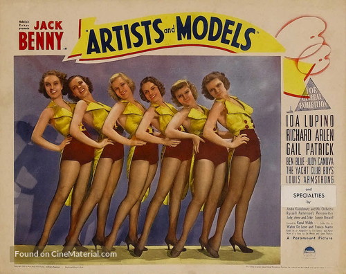 Artists &amp; Models - poster
