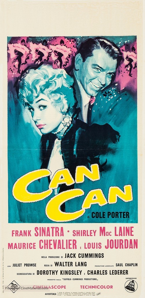 Can-Can - Italian Movie Poster