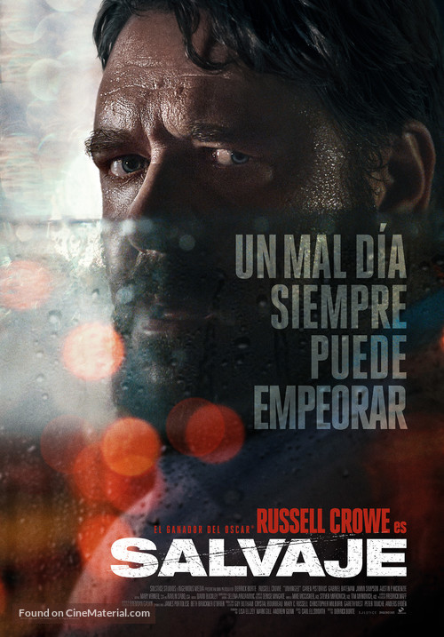 Unhinged - Spanish Movie Poster