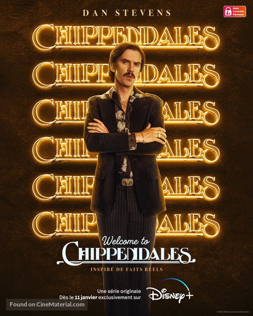 Welcome to Chippendales - French Movie Poster