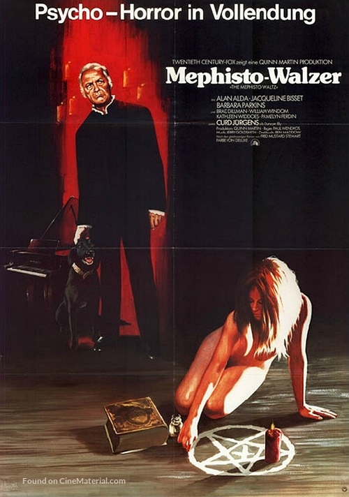 The Mephisto Waltz - German Movie Poster