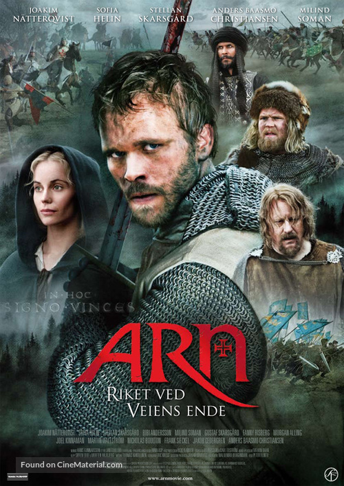 Arn - Riket vid v&auml;gens slut - Norwegian Movie Poster