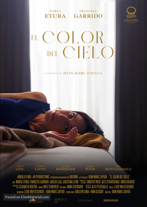 El color del cielo - Spanish Movie Poster