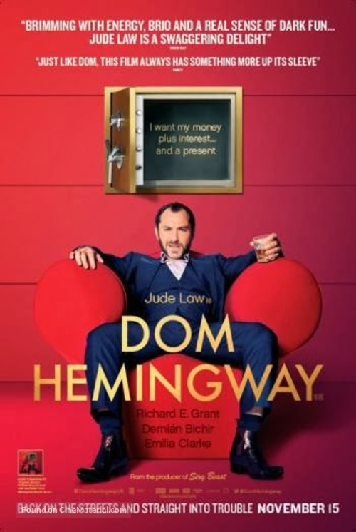 Dom Hemingway - British Movie Poster