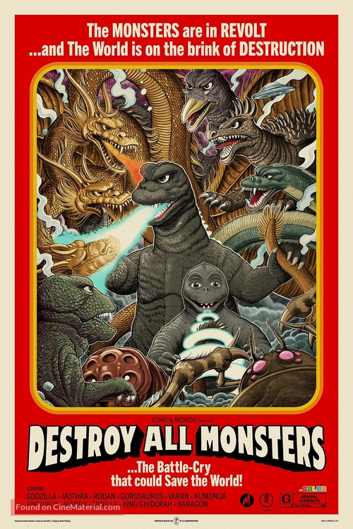 Kaij&ucirc; s&ocirc;shingeki - poster