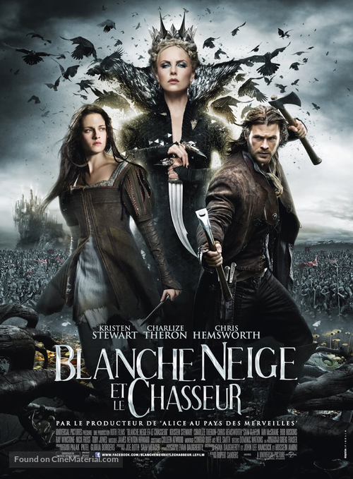 Snow White and the Huntsman - French Movie Poster