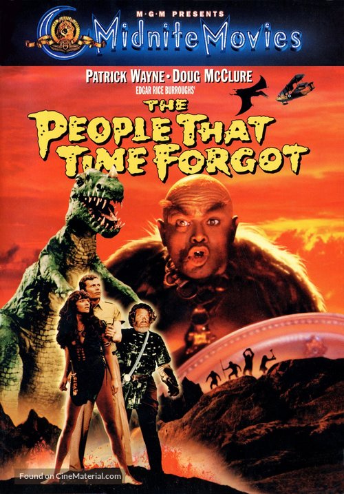 The People That Time Forgot - DVD movie cover
