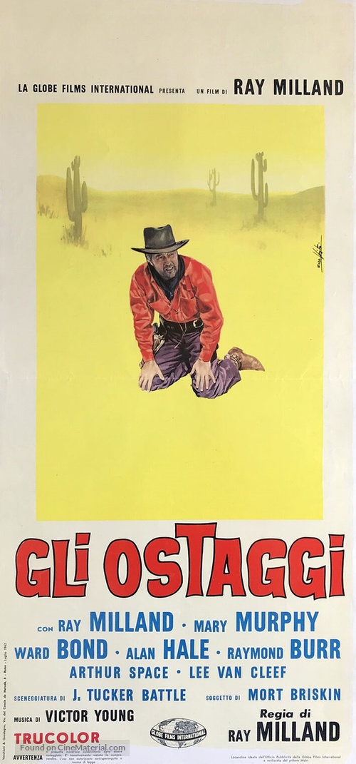 A Man Alone - Italian Movie Poster