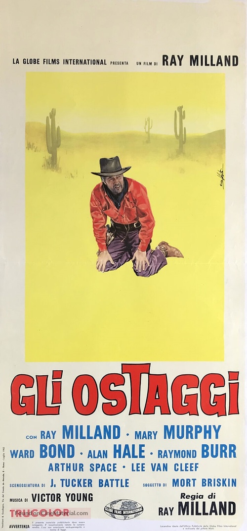A Man Alone - Italian Movie Poster
