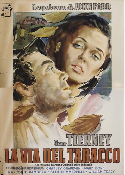 Tobacco Road - Italian Movie Poster